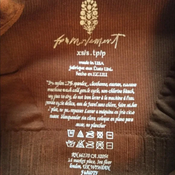 FP Movement Square Neck Good Karma Bra NWOT*defect - Picture 7 of 12